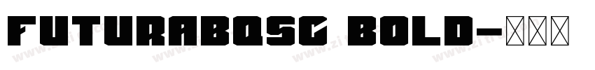 FuturaBQSC Bold字体转换